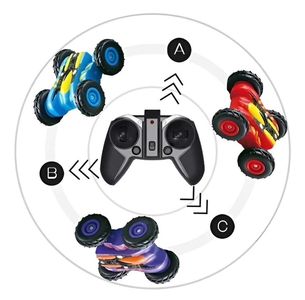 Радиоуправляемая машинка-перевертыш Happy Cow 777-606 2.4G RTR