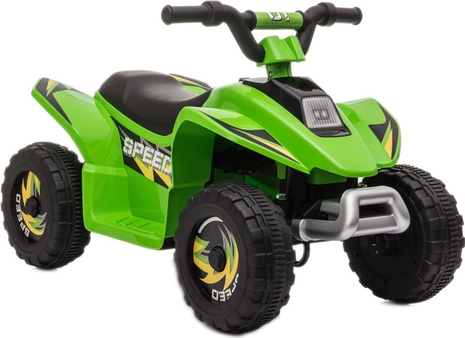 Детский электроквадроцикл RiverToys H001HH зеленый