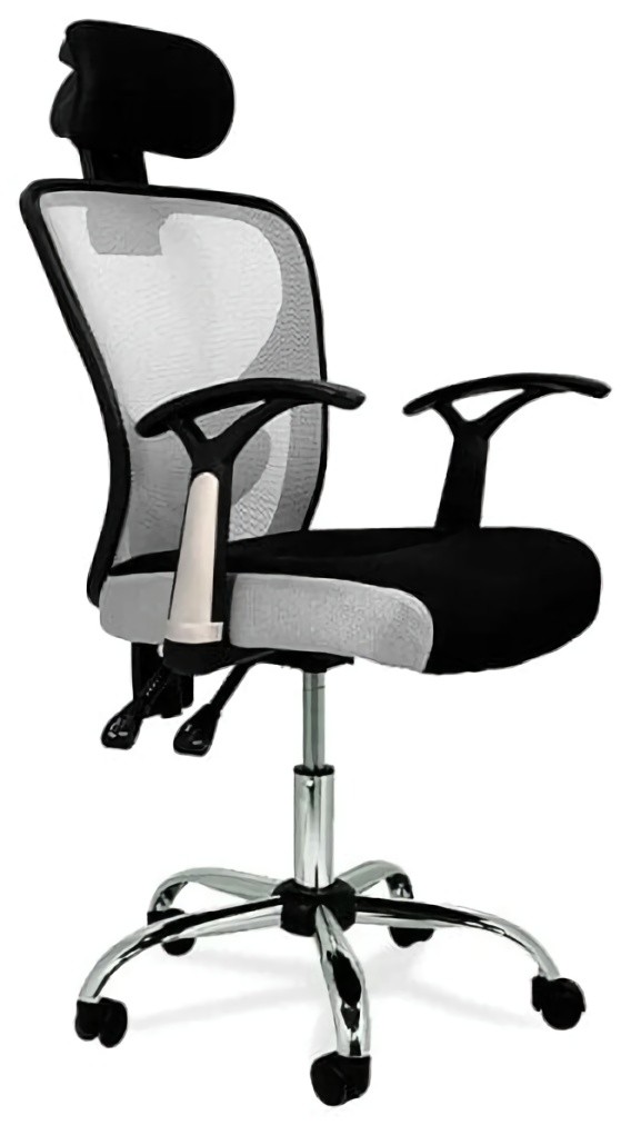 (EU) Офисное кресло FURNITURE STYLE Carla, Серое