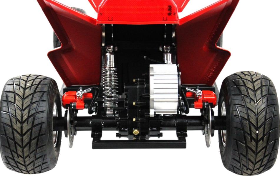 Детский электроквадроцикл RiverToys M009MM красный