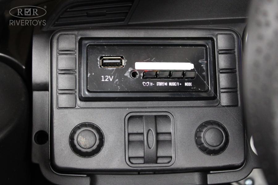 Детский электромобиль RiverToys Ford Mustang GT (A222MP) черный