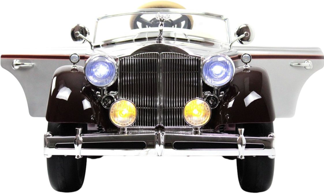 Детский электромобиль RiverToys Rolls-Royce (E444EE-RED-GLANEC) красный глянец