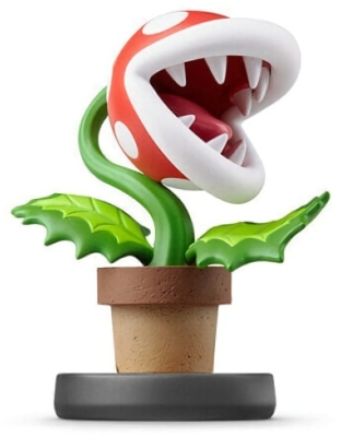 (CN) Интерактивная фигурка amiibo Растение-пиранья (The Super Smash Bros. Collection)