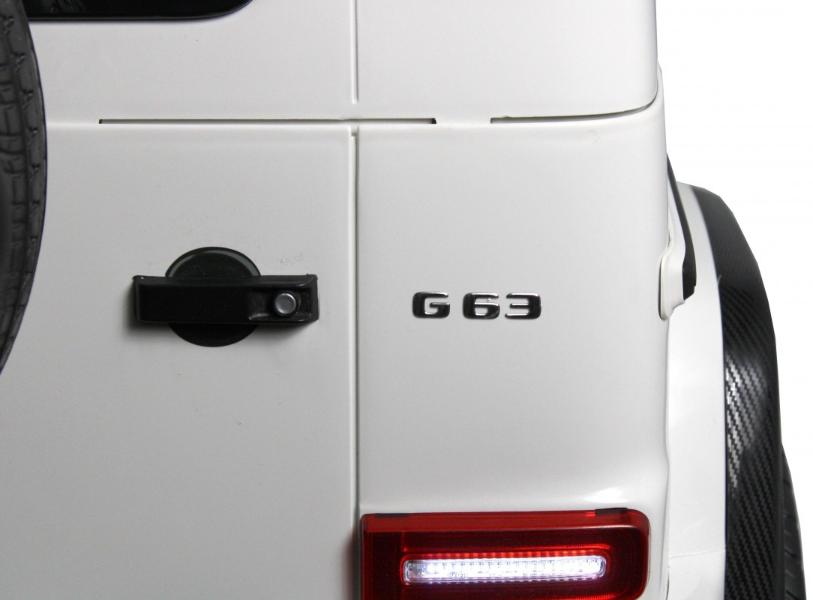 Детский электромобиль RiverToys Mercedes Benz G63 Y777YY белый