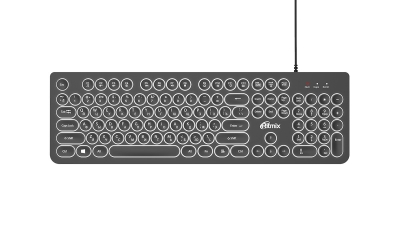 Клавиатура RITMIX RKB-214BL, Чёрная