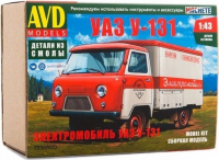 Сборная модель AVD Электромобиль УАЗ У-131(1к43)(1536AVD)