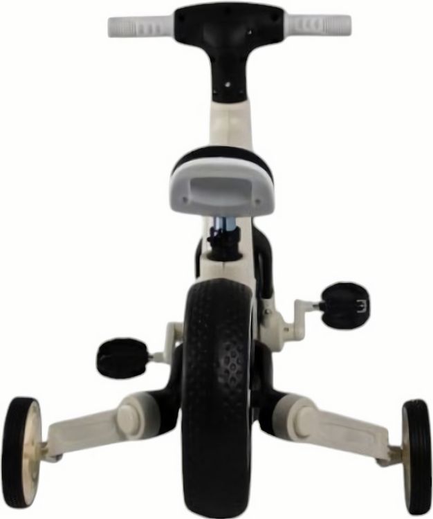 Детский беговел-велосипед RiverToys (HB-318) (черный)