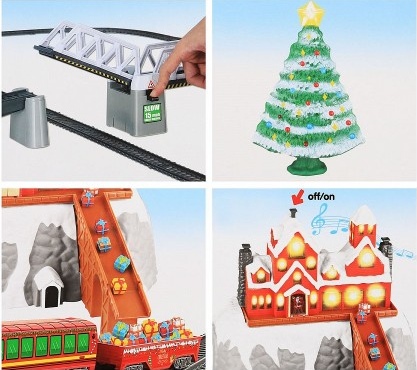 Железная дорога Новогодний Экспресс BSQ 732 см (BSQ-21816)