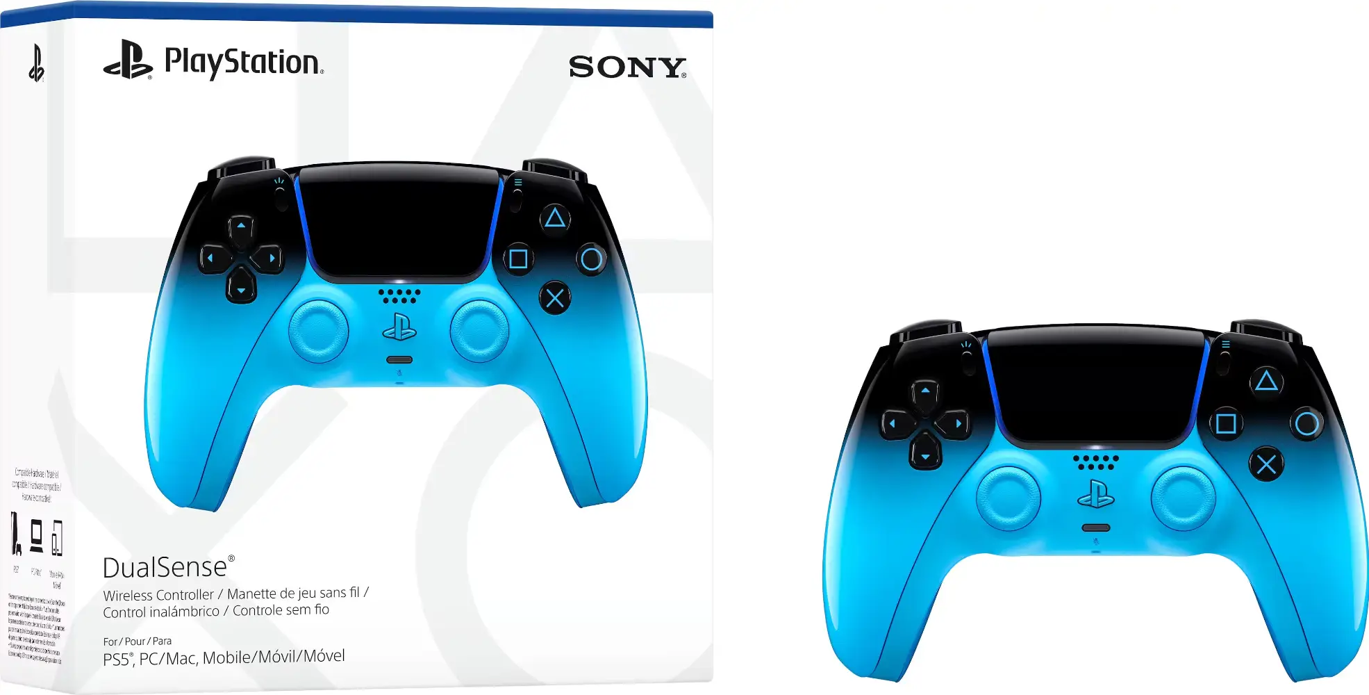 Геймпад Sony DualSense Hyperpop Collection Rhythm Blue (синий ритм) (PS5)