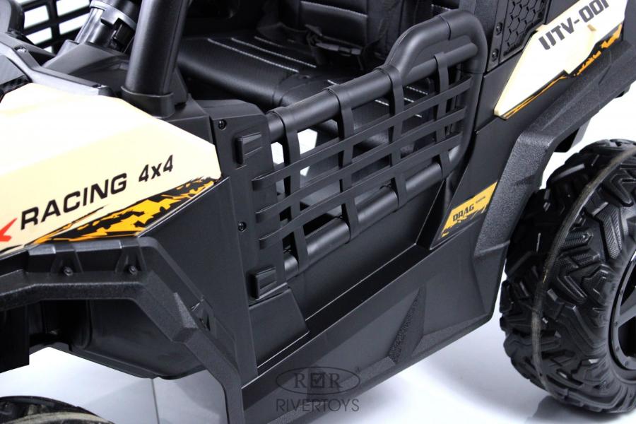 Детский электромобиль RiverToys K777KK 4WD кремовый