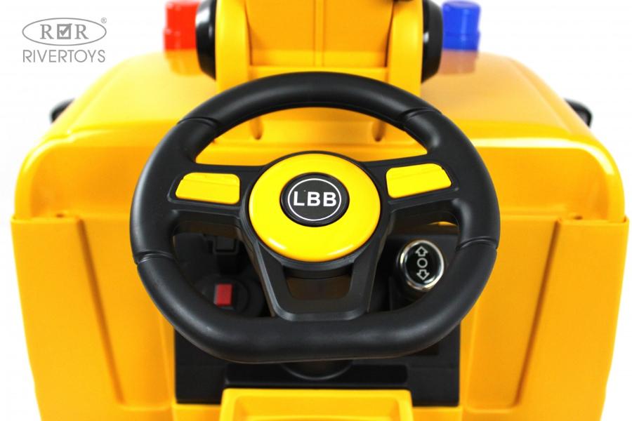Детский электромобиль RiverToys G001GG жёлтый
