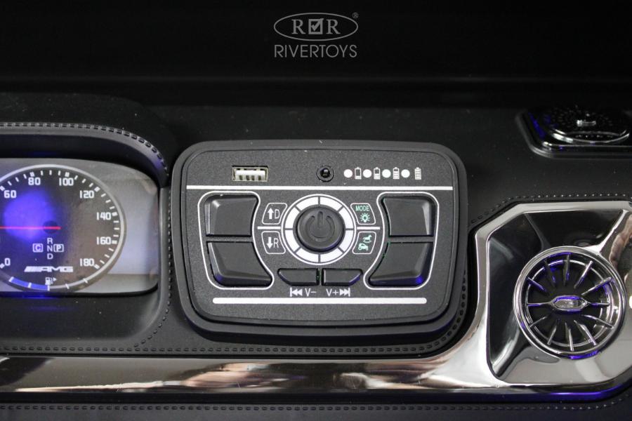 Детский электромобиль RiverToys Mercedes-AMG G63 (G111GG) 24V серый