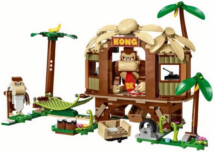 (EU) Конструктор LEGO Super Mario Домик на дереве Донки Конга (71424)
