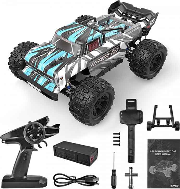 Радиоуправляемая модель MJX трагги H16P Hyper Go 4WD (GPS, 1к16) (MJX-H16P)