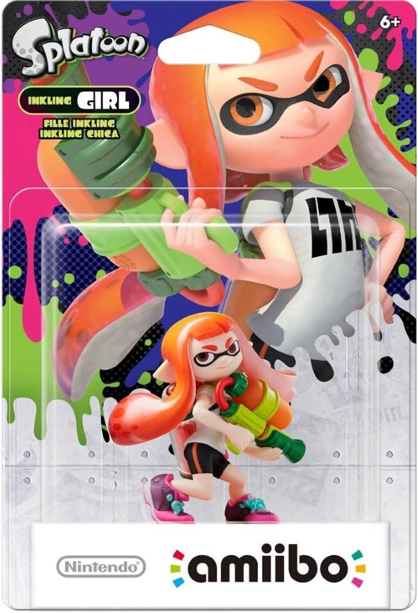 Фигурка Amiibo Инклинг-девочка / Inkling Girl (Splatoon Collection)