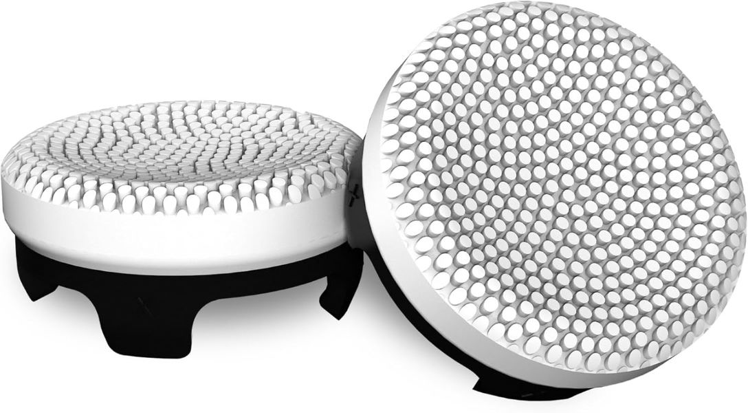 2 средние накладки на стики KontrolFreek Clutch Edition для геймпада Microsoft XBOX One/Series (белые)