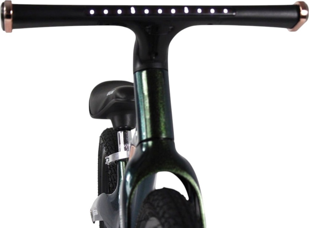 Детский беговел RiverToys (HB-555-14) (темно-зеленый)