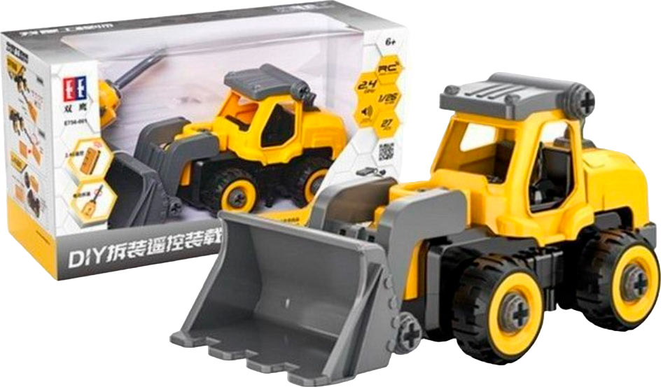 Радиоуправляемая модель Double Eagle колесный погрузчик  разборный с отверткой (1к26) RTR (E756-003)