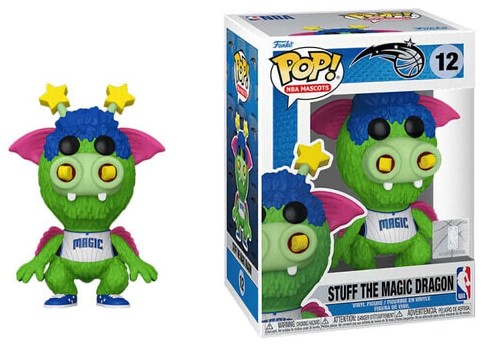 (CN) Фигурка Funko Pop! NBA Mascots: Orlando Magic - Stuff the Magic Dragon (12)