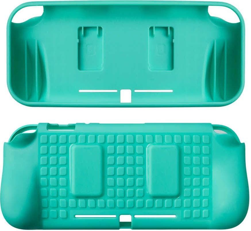 Защитный чехол MIMD TPU Protector w Hand для Nintendo Switch Lite (бирюзовый)