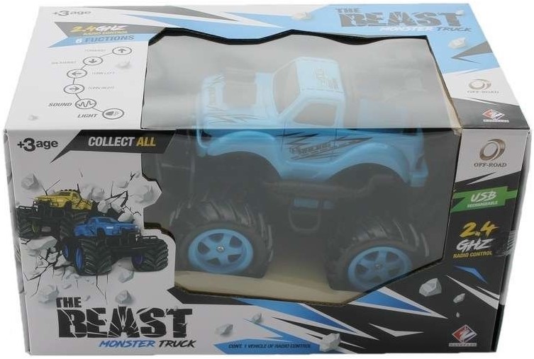 Р/У внедорожник Monster Truck Pickup Ford Raptor в ассортименте 1/14 + свет + звук, OR1673B