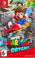 Игра Super Mario Odyssey (Nintendo Switch, русская версия) Б/У