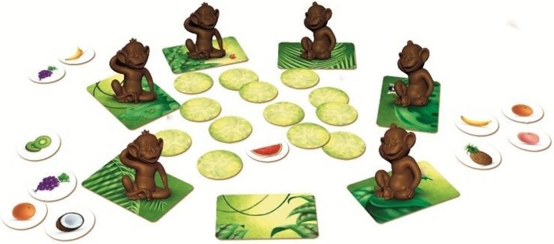Настольная игра ZVEZDA Остров обезъян, детская, ZV-8759