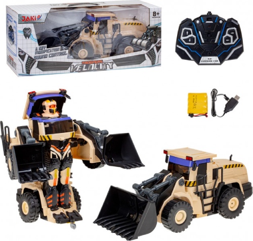 Радиоуправляемый робот JiaQi трансформер бульдозер (TT675)