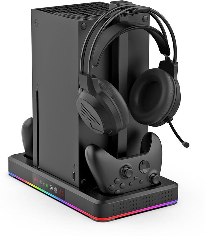 Многофункциональная док-станция DOBE для Xbox Seies S/X (чёрная) (TYX-3615)