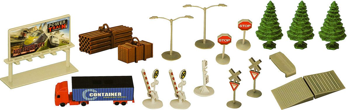 Железная дорога со станцией загрузки воды BSQ 670 см (BSQ-2087)