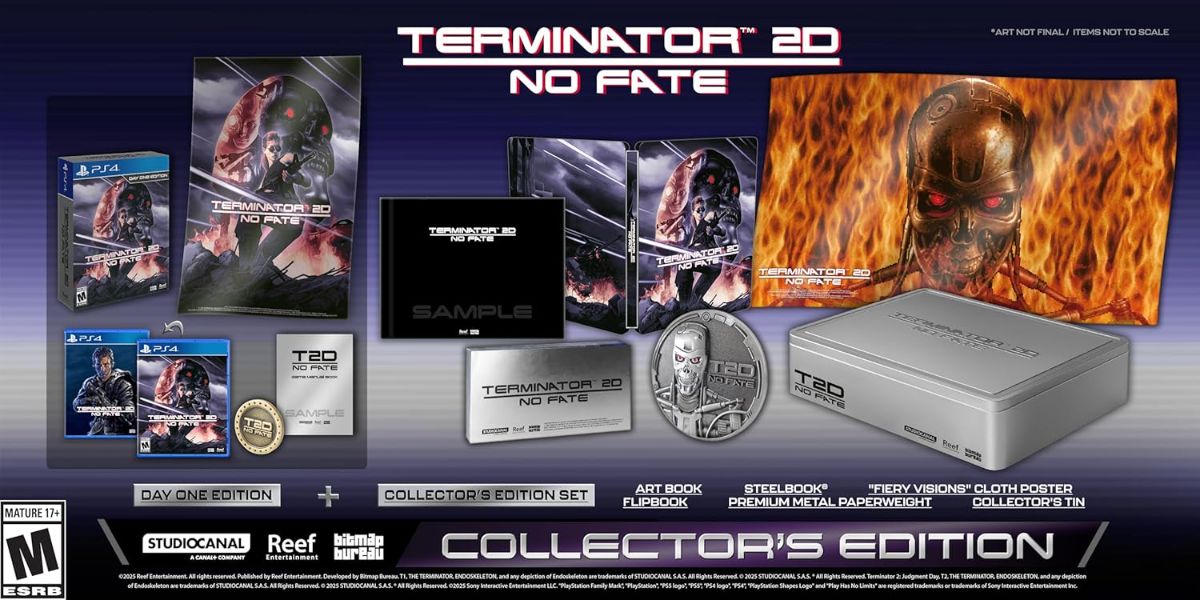 Игра Terminator 2D: NO FATE Collector's Edition (PS4, русская версия)