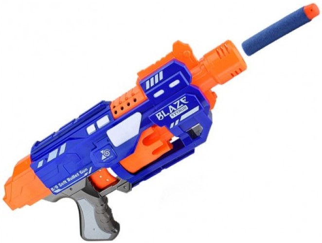 Пистолет Blaze Storm с мягкими пулями на батарейках, ZC7033