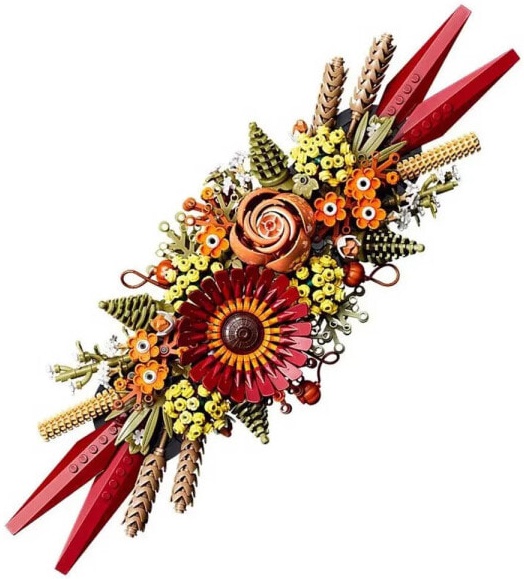 (EU) Конструктор LEGO Icons Композиция из сухоцветов (10314)