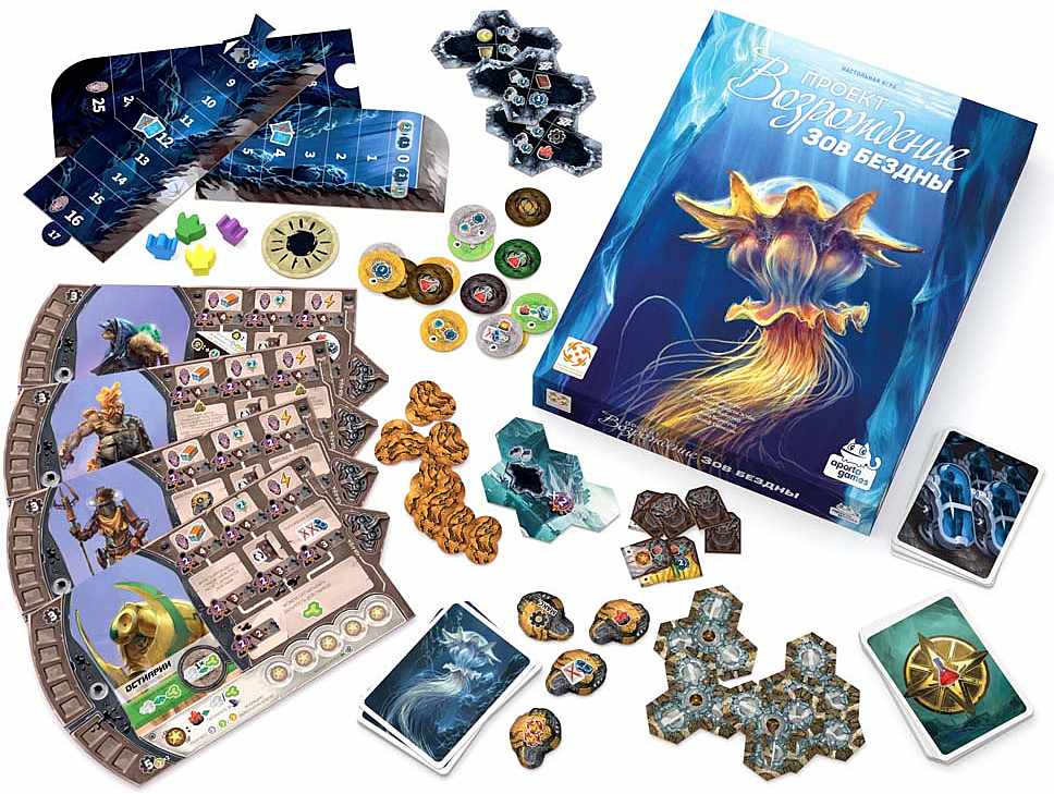 (EU) Настольная игра Стиль жизни Проект «Возрождение». Зов бездны (доп)