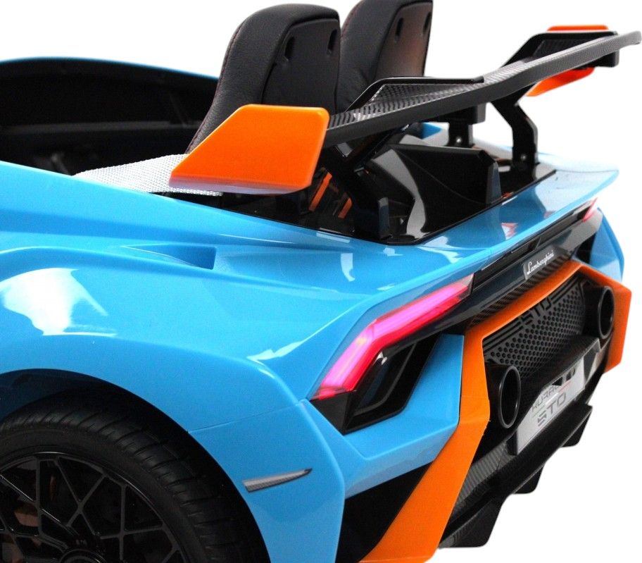 Детский электромобиль RiverToys Lamborghini Huracán STO (E888EE-BLUE) синий