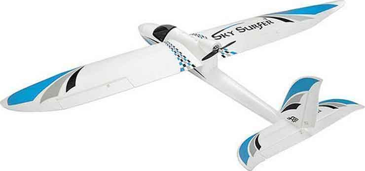 Радиоуправляемая модель Top RC планер SKY SURFER flight controller RTF (top068E)