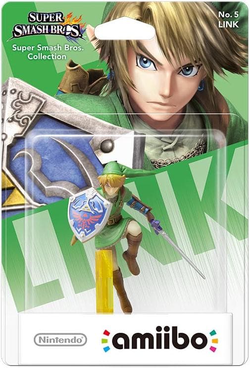 Интерактивная фигурка amiibo Линк (Super Smash Bros. Collection)