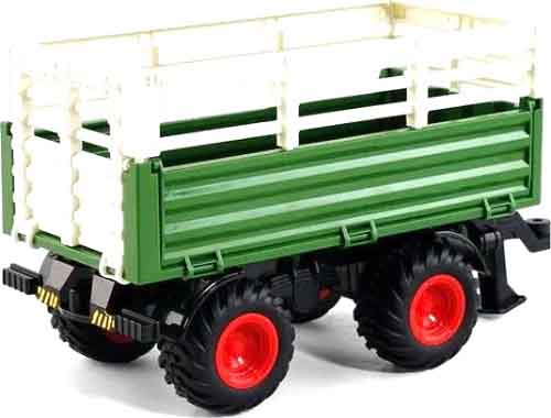 Радиоуправляемая модель фермерский трактор Korody KR6644B с прицепом для скота