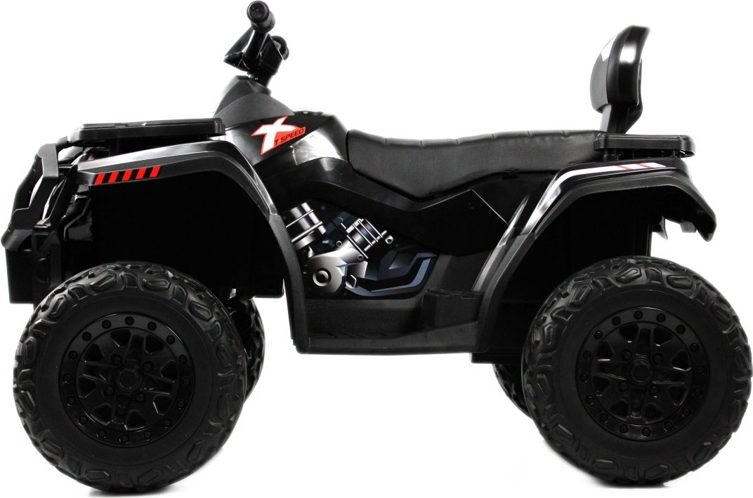 Детский электроквадроцикл RiverToys T001TT 4WD черный
