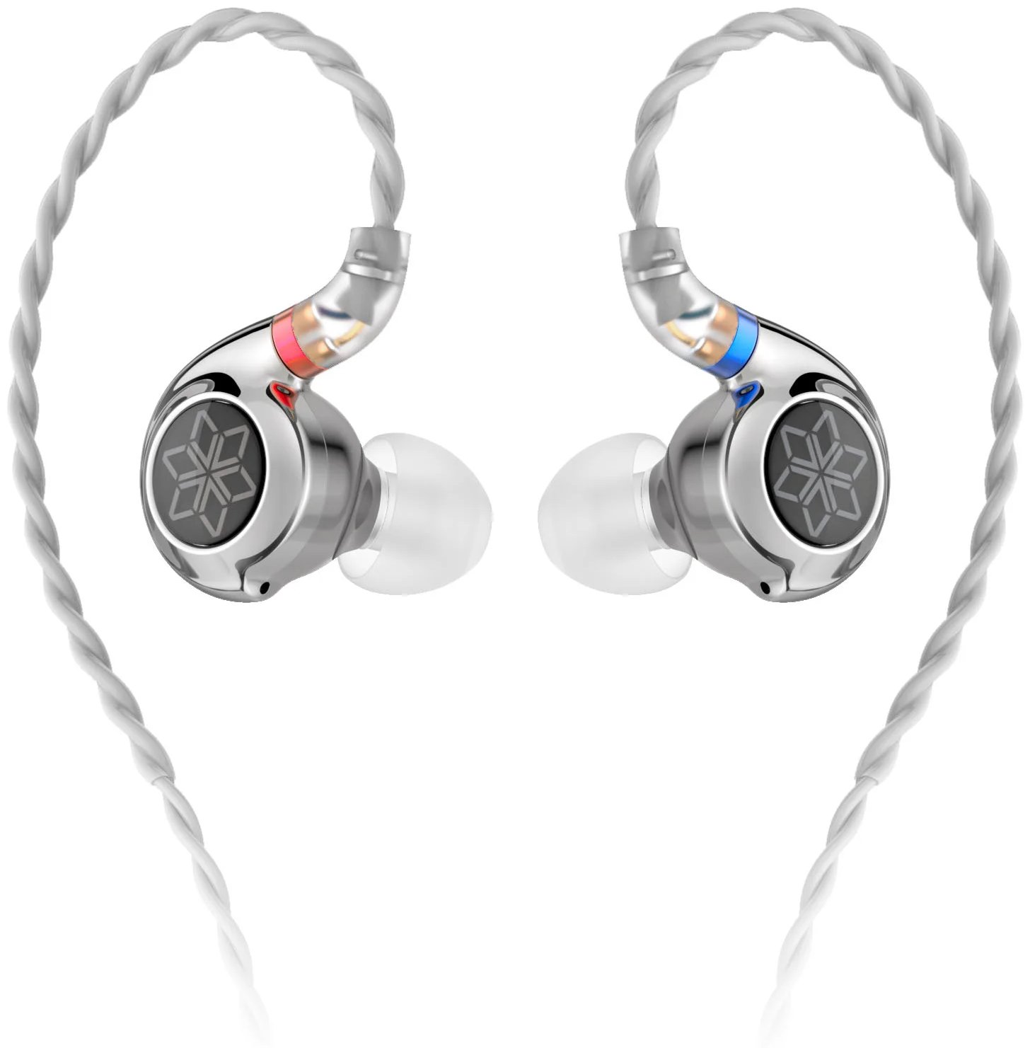 Проводные наушники с микрофоном FIIO FD11 MIC, Серебристые