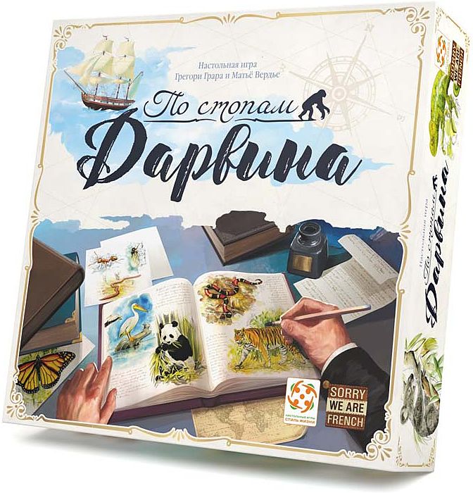 (EU) Настольная игра Стиль жизни По стопам Дарвина