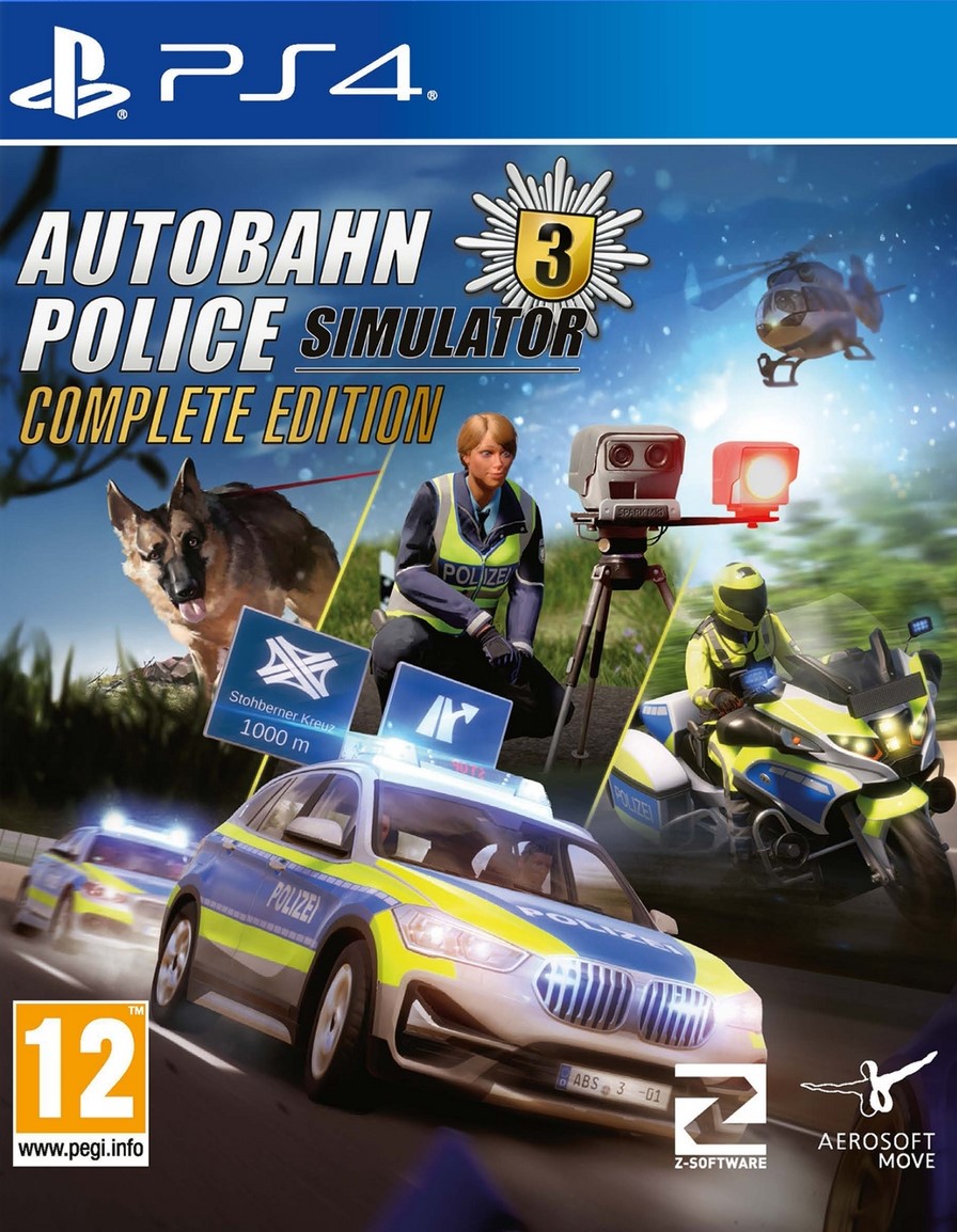 Игра Autobahn Police Simulator 3 - Complete Edition (PS4, русская версия)