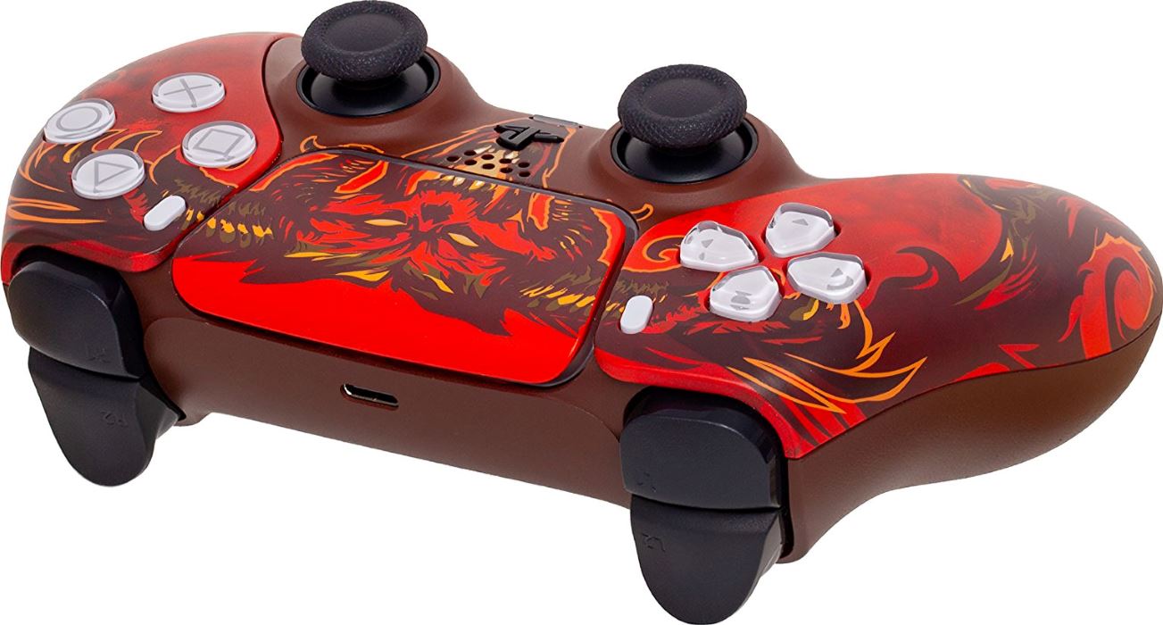 Геймпад Sony DualSense Дьябло + игра Diablo IV (PS5)