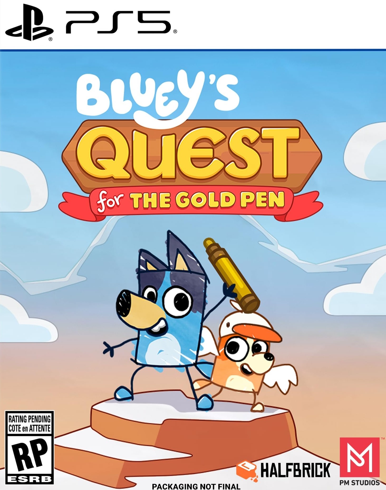 Игра Bluey's Quest for the Gold Pen  (PS5, русская версия)