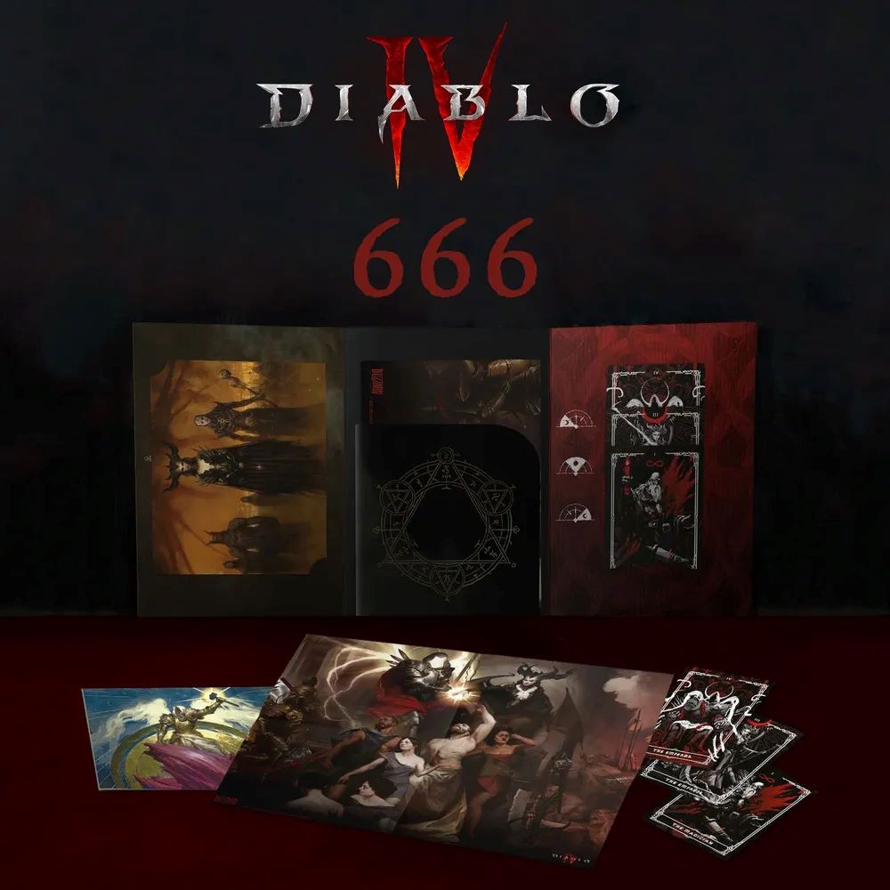 Артбук Diablo IV 666