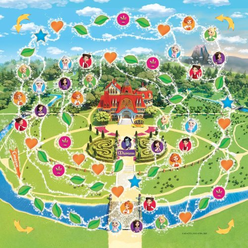 Настольная игра ZVEZDA Царевны: Приключение в Дивногорье (ZV-8921)