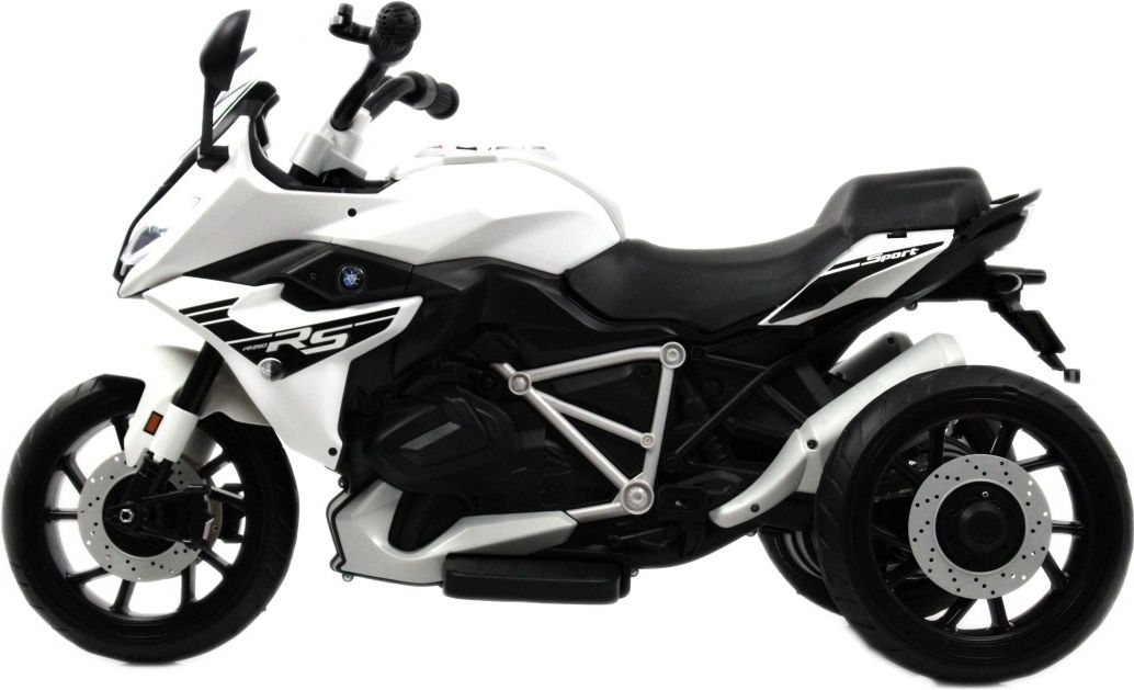 Детский электротрицикл RiverToys Z333ZZ белый