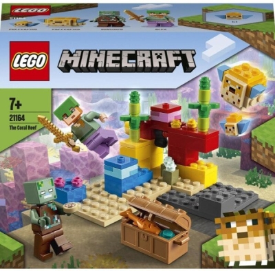(EU) Конструктор LEGO Minecraft Коралловый риф (21164)