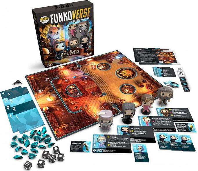 Настольная игра POP! Funkoverse Harry Potter 102 4 Pack (45892)