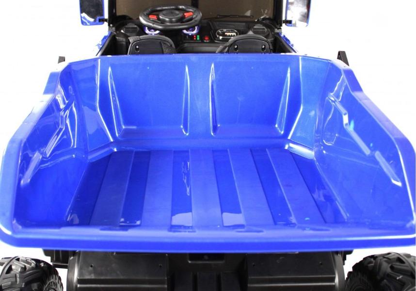 Детский электромобиль RiverToys K777AM синий